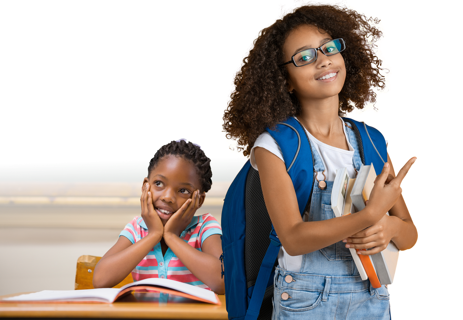 Élève étudiant avec Zéro Lacune